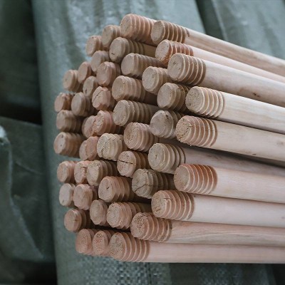 Eco-friendly Natural/pvc Coated Wooden Floor Easy Mop Stick