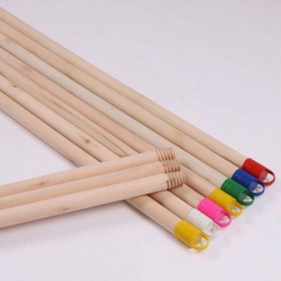 High Quality Italian Thread 1200*22mm Wooden Broomstick Cleaning Broom Handle Made In Nanning